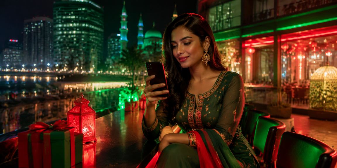 ঈদ উৎসবে fc25 অ্যাপে লয়্যালটি পুরস্কার দেখছেন একজন ব্যবহারকারী