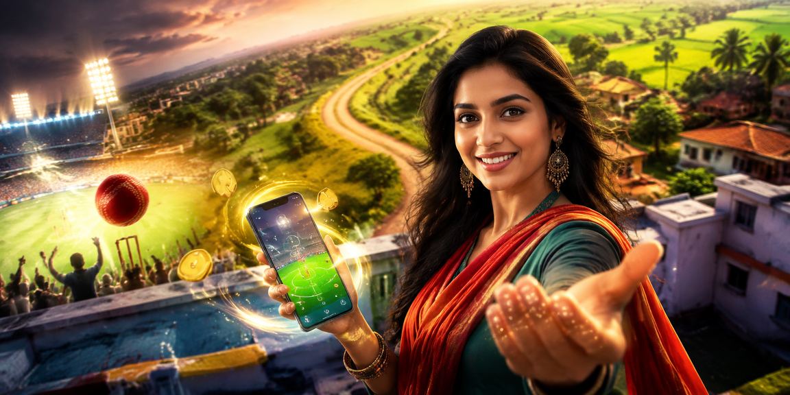 রংপুরে ক্রিকেট বেটিং উপভোগ করছেন একজন বাংলাদেশি তরুণ